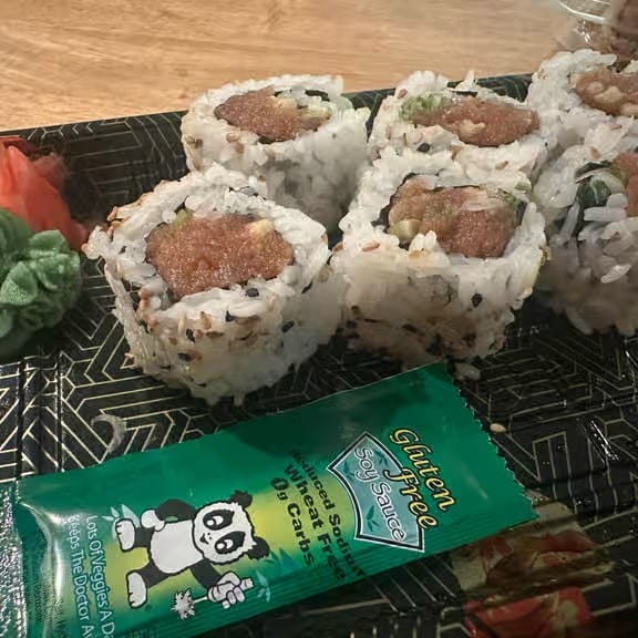 Crunchy Spicy Tuna Roll.